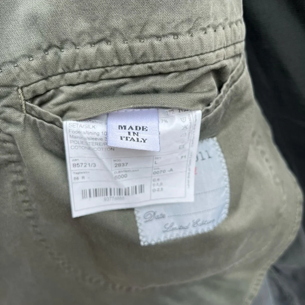 L.B.M. 1911 Italian Cotton Sport Coat - Picture 5 of 5